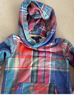 Polo by Ralph Lauren Kids Multicolor Plaid Hoodie